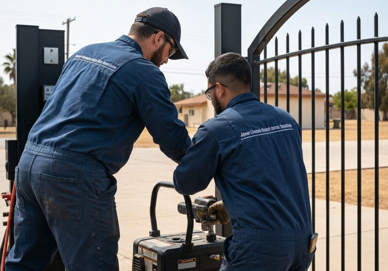 professional gate repair service in Santa Paula, CA