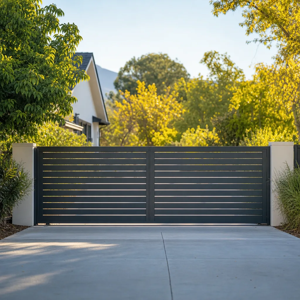 Illustration for driveway gate repair near me