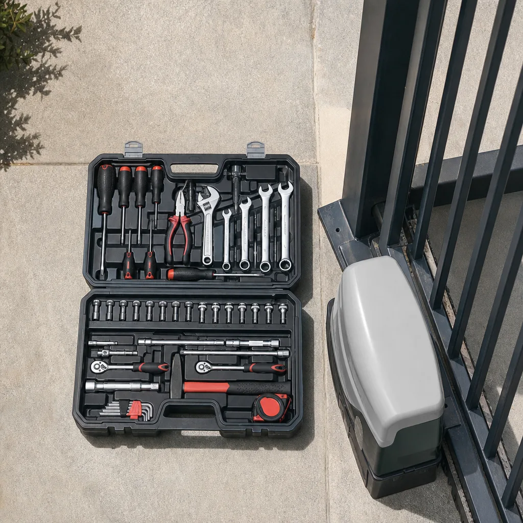 Illustration for gate repair companies near me